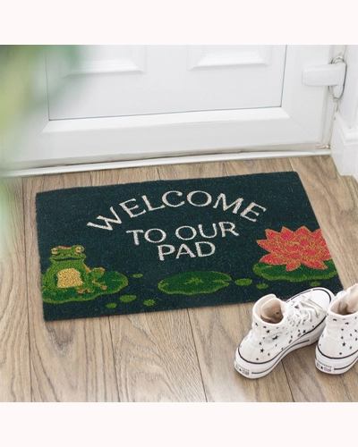 Welcome to Our Pad Doormat Welcome to Our Pad Doormat