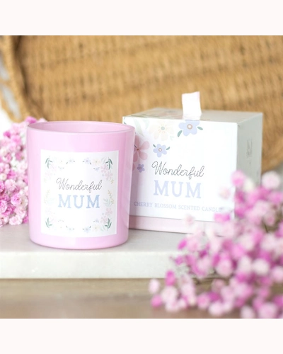 Wonderful Mum Cherry Blossom Candle Wonderful Mum Cherry Blossom Candle