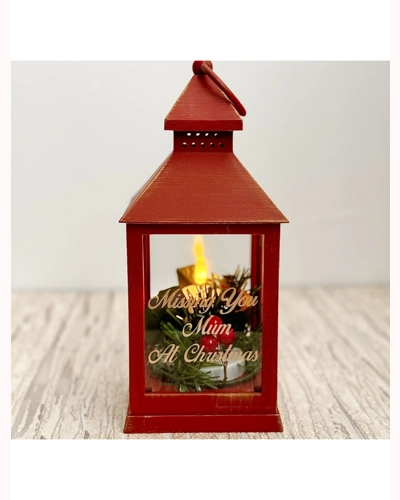 Xmas Red LED Lantern Xmas Red LED Lantern