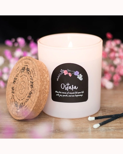 Ostara Fresh Linen Wheel of the Year Candle Ostara Fresh Linen Wheel of the Year Candle