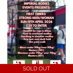 MENS 90KG+: APRIL FIRST TIMERS