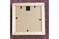 2040.White 3D Box Frame 4" x 4"