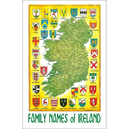 FAMILY NAMES OF IRELAND