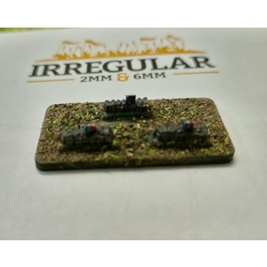 BG02 Infantry in three ranks (24 figures) - (3) 11mm Frontage
