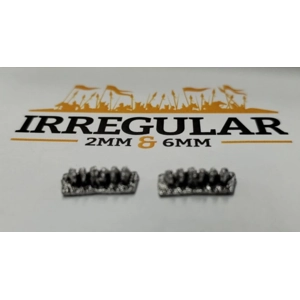 BG08 Horses and horse holder (6 figures) - (2) 12mm Frontage