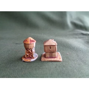 GW13 Log blockhouse and water tower