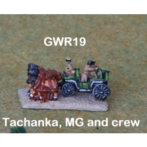 GWR19  Tachanka horse drawn wagon, MG and crew (1)