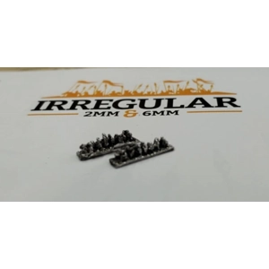 ABG06  Barbarian Infantry `loosely grouped' with javelin & shield (15 figures) - (2)