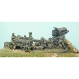 HA4  German 21cm Short Howitzer and crew