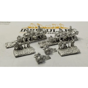 PN10 Prussian Foot Artillery - gun, crew and four horse l..