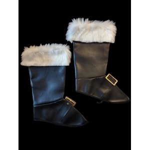 Deluxe Boot Toppers with gold buckles Deluxe Boot Toppers with gold buckles