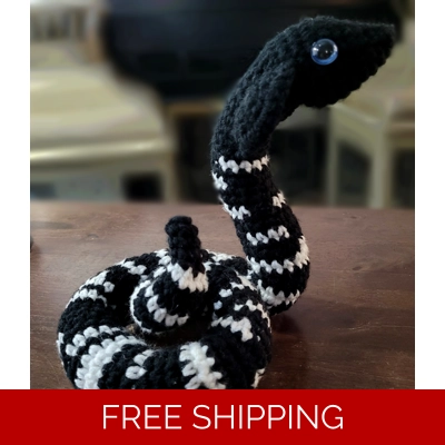 Zebra Cobra Crochet Pat..