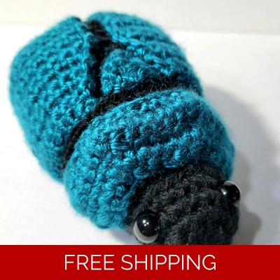 Scarab Beetle Crochet Pattern