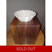 Coffee Pour Over Bar (Spalted Black Walnut Single Hole)