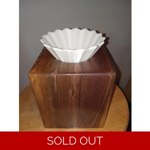 Coffee Pour Over Bar (Spalted Black Walnut Single Hole)