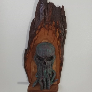 Wall Art / Incense (Cthulhu's Skull)