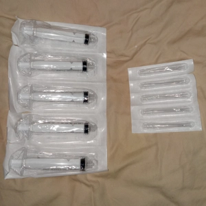 Sterile Syringe and Needle (5 pack)