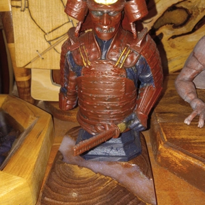 Incense Burner (Samurai Bust)