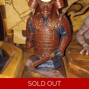 Incense Burner (Samurai Bust)