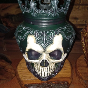 Skull King Container (Green)