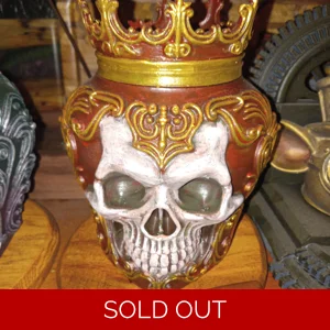 Skull King Jar (Red)