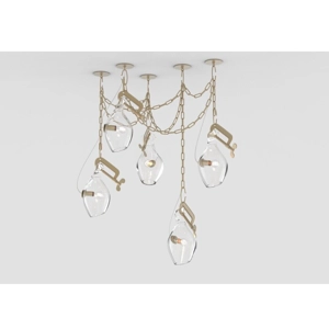 5-BULB CLAMP LIGHT CL.05.01 BY LINDSEY ADELMAN FOR LINDSEY ADELMAN STUDIO 5-BULB CLAMP LIGHT CL.05.01 BY LINDSEY ADELMAN FOR LINDSEY ADELMAN STUDIO