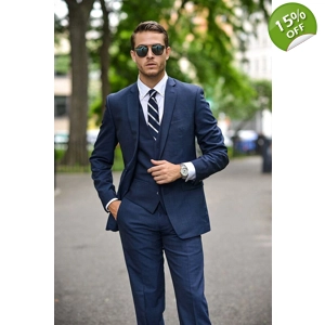 Gucci blue 3 piece suit size 50R Gucci blue 3 piece suit size 50R