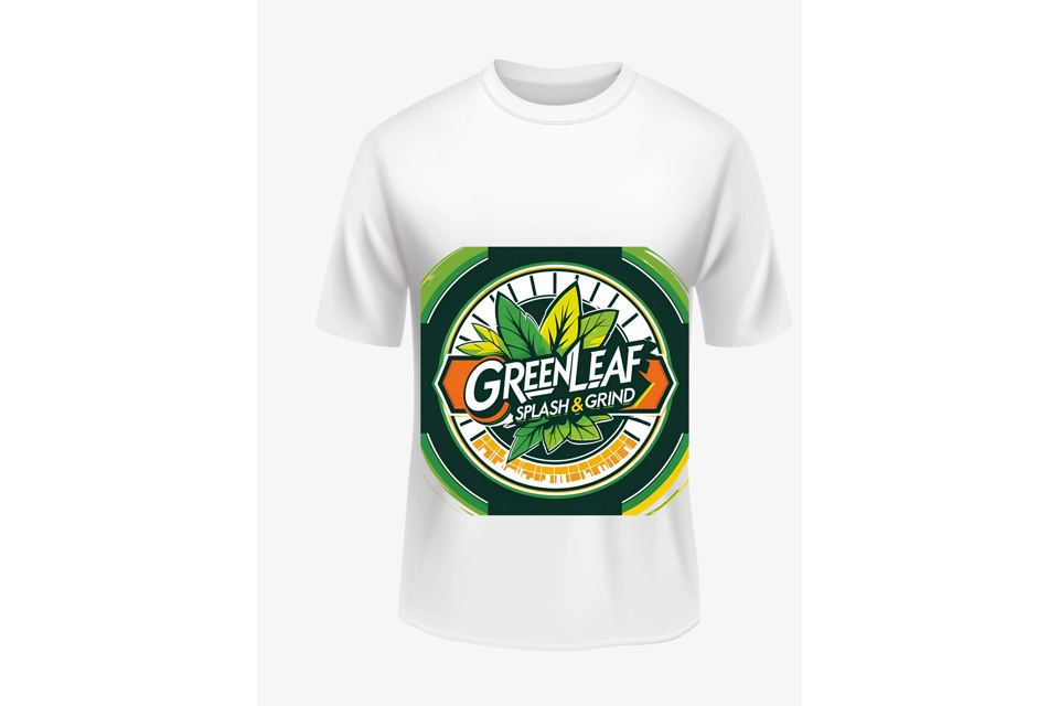 GREEN LEAF FM SPLASHER TSHIRT