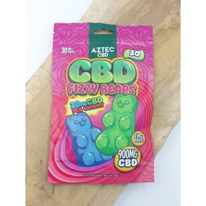 Aztec Fizzy Bear Gummies 900 mg