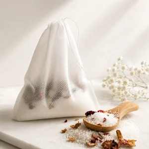 40mg CBD Infused Foaming Mineral Salt Bath Bag