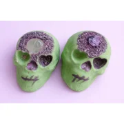 CBD Skull Bath Bomb + Crystal