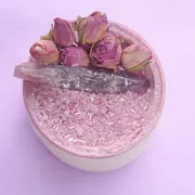 CBD Infused Bath Bomb with Crystal