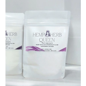 CBD Infused Epsom Peppermint Foot Soak