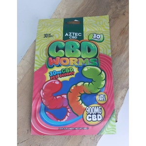 Aztec Worm Gummies 900mg
