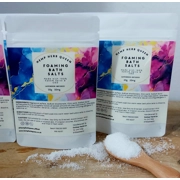 Hemp Herb Queen CBD Infused Foaming Bath Salts - Lavender