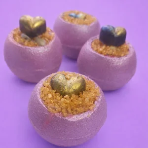 CBD Luxury Bath Bomb with Sea Salt + Mini Soap