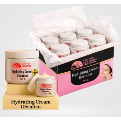 6 Jars - Hydrating Face Cream With Retinol & Placenta