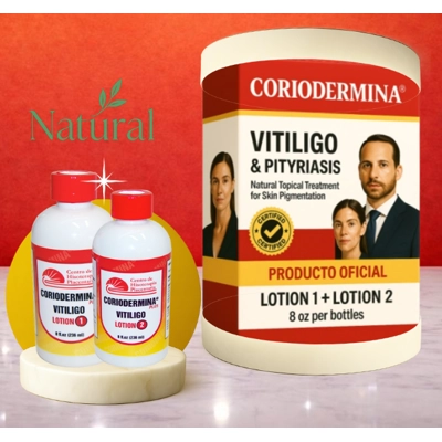 Coriodermina® Vitiligo & Pityriasis Lotions