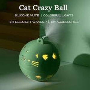 Cat crazy ball