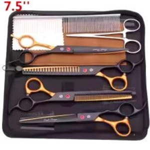 Professional dog grooming set