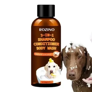 Dog shampoo and conditioner 3 in 1
