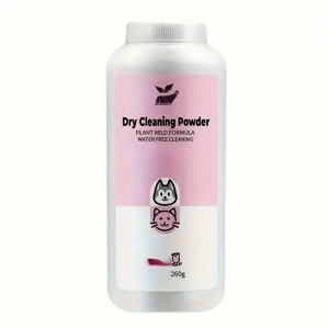 Pet dry cleaning powder
