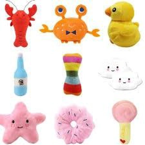 Sea creature Soft toys 9 piece set Sea creature Soft toys 9 piece set