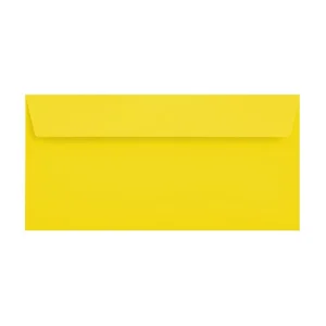 DL Canary Yellow coloured envelopes Lot of 30