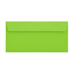 DL Lime green peel and seal coloured envelopes Lots of 30/60/90