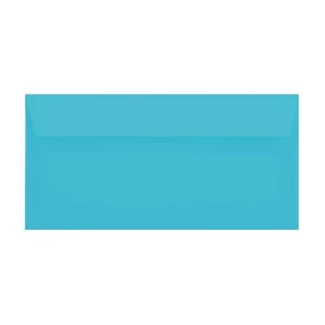 DL Pacific Blue peel and seal coloured envelopes Lot of 30