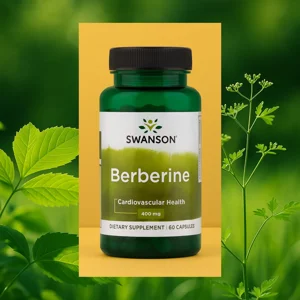 Swanson – Berberine HCl 400 mg – 60 Capsules