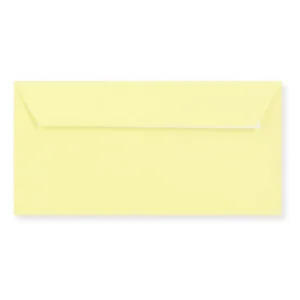 DL Pale yellow Peel and Seal coloured envelopes Lots of 30/60/90