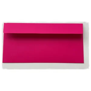 DL Peel and seal 120 gsm shocking pink Envelopes Lot of 30