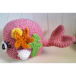 Little Crochet Pink Whale